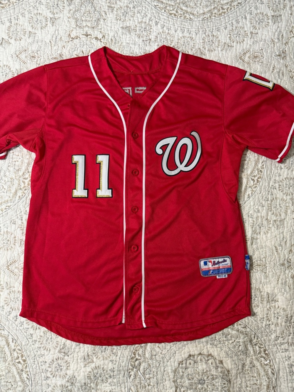 Washington Nationals Baseball Jersey #11 Zimmerman